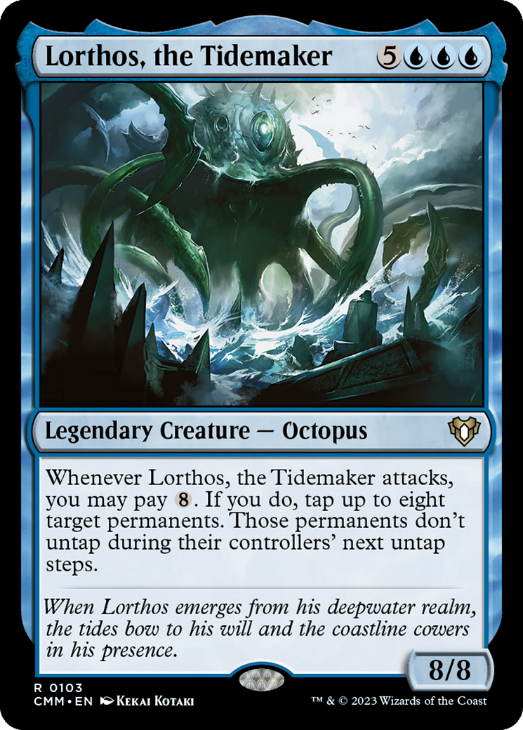 Lorthos, the Tidemaker [Commander Masters]-1