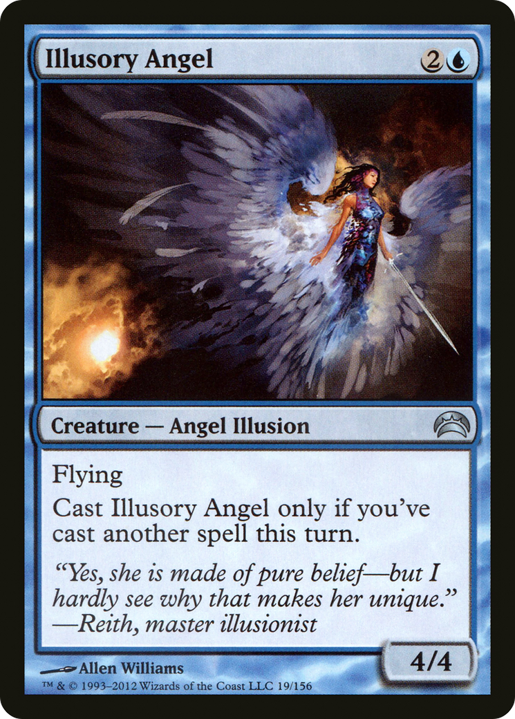 Illusory Angel (PC2-019) - Planechase 2012 Foil-1