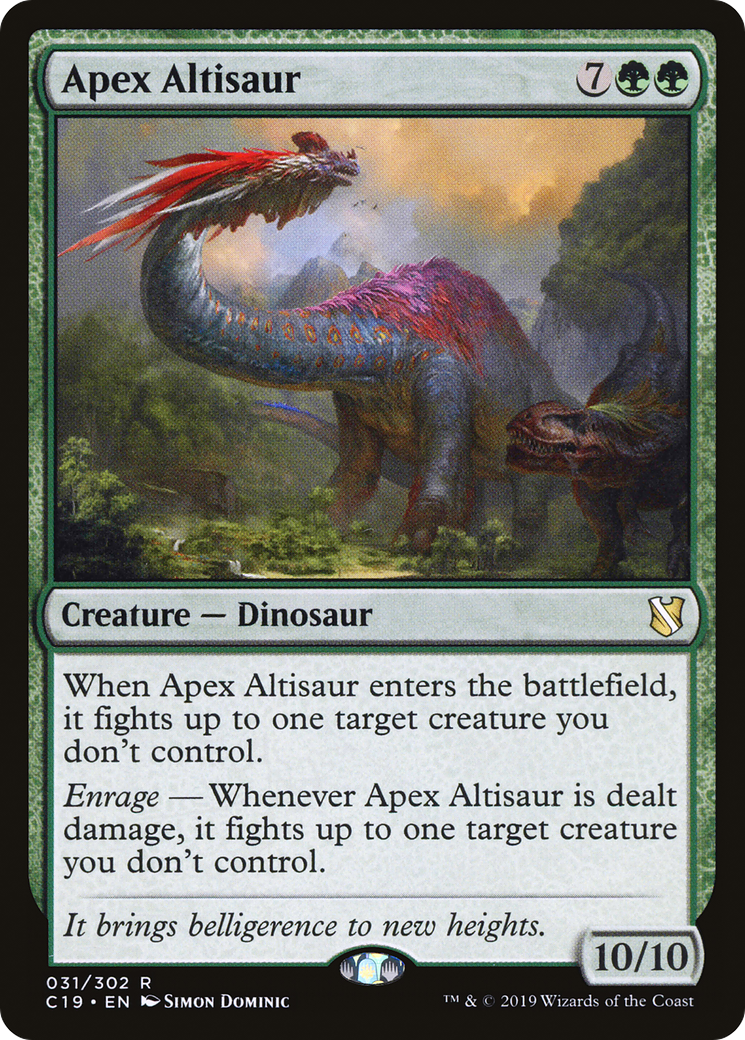 Apex Altisaur [Commander 2019]-1