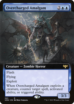 Overcharged Amalgam (Extended Art) [Innistrad: Crimson Vow]-1