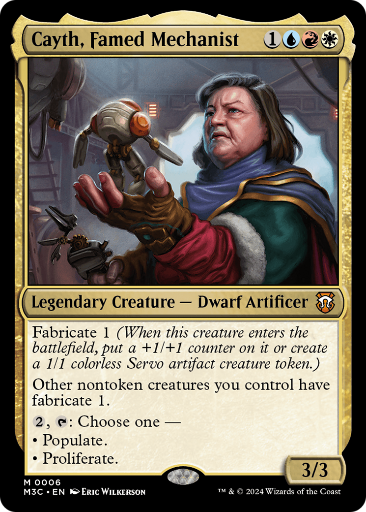 Cayth, Famed Mechanist [Modern Horizons 3 Commander]-1