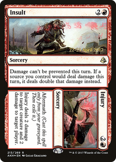 Insult // Injury [Amonkhet Prerelease Promos]-1