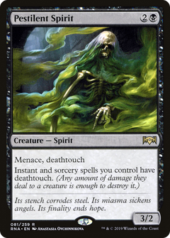 Pestilent Spirit [Ravnica Allegiance]-1