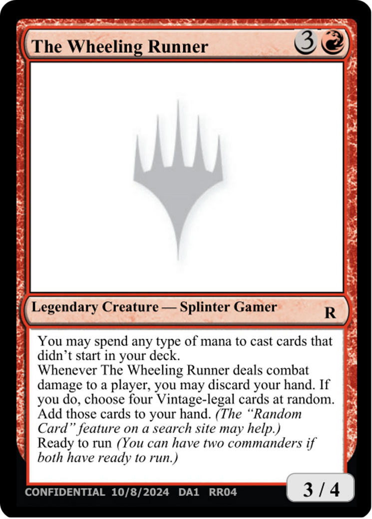 The Wheeling Runner (UNK-RR04D) - Unknown Event-1