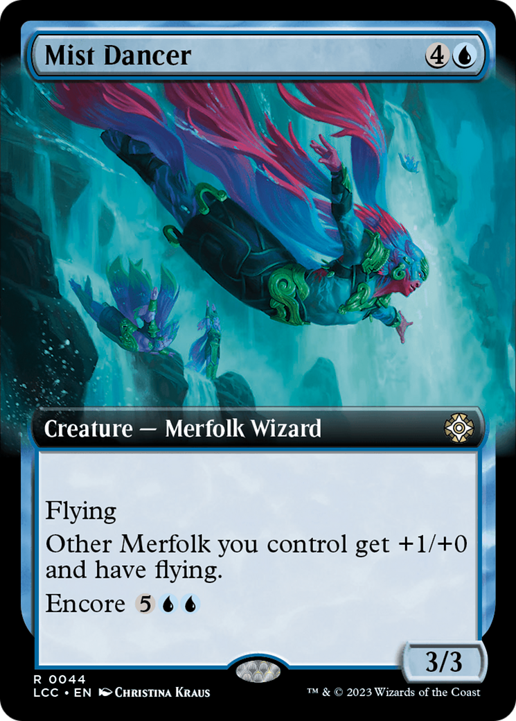 Mist Dancer (Extended Art) [The Lost Caverns of Ixalan Commander]-1