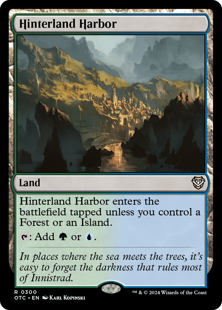 Hinterland Harbor [Outlaws of Thunder Junction Commander]-1