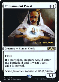 Containment Priest [Core Set 2021 Prerelease Promos]-1