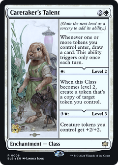 Caretaker's Talent [Bloomburrow Prerelease Promos]-1
