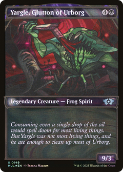 Yargle, Glutton of Urborg (Halo Foil) (MUL-149) - Multiverse Legends: (Showcase) Foil-1