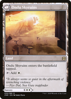 Ondu Inversion // Ondu Skyruins [Secret Lair: From Cute to Brute]-2