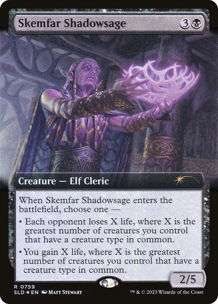 Skemfar Shadowsage (Extended Art) [Secret Lair Drop Series]-1