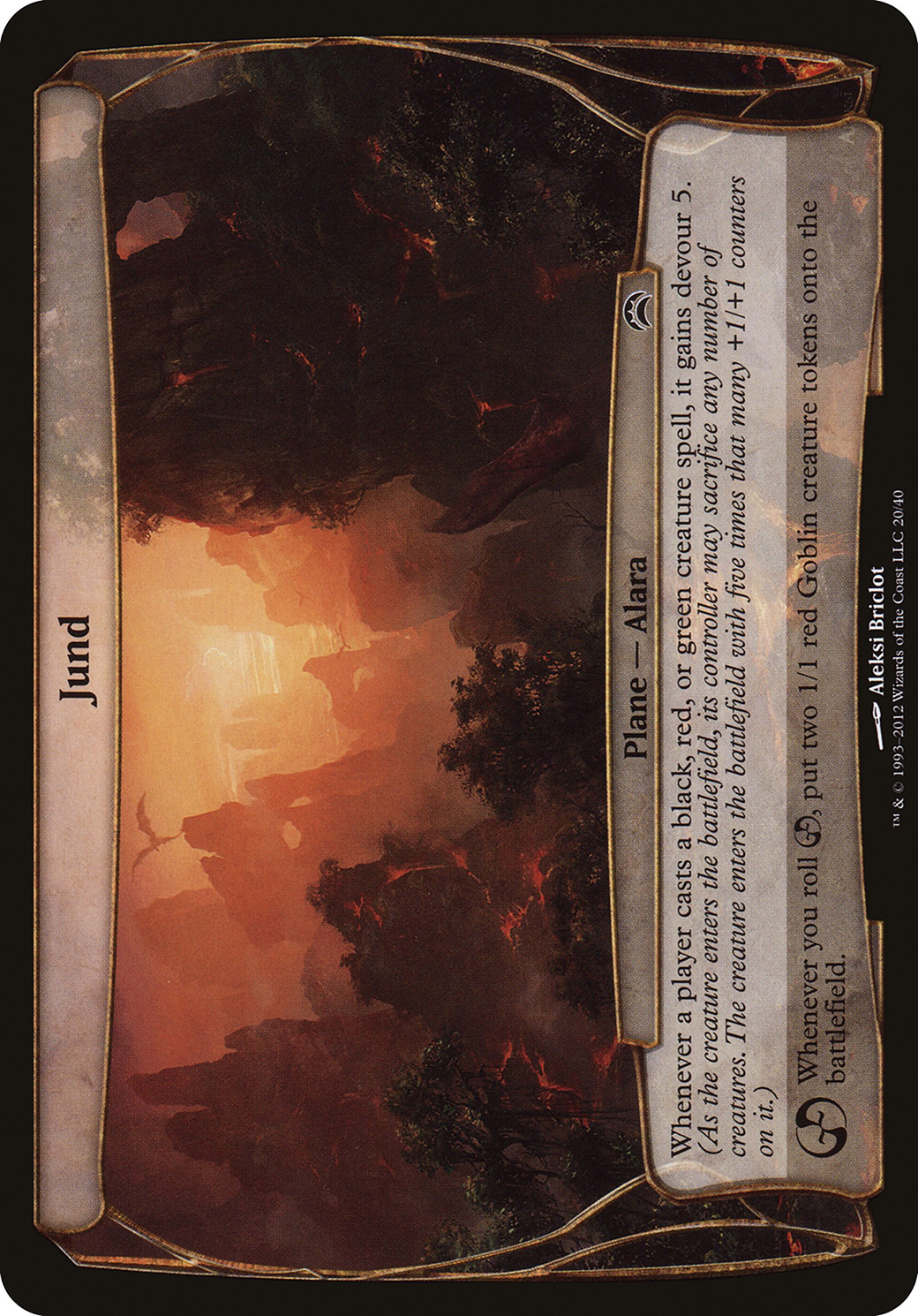 Jund (Planes) [Planechase 2012 Planes]-1