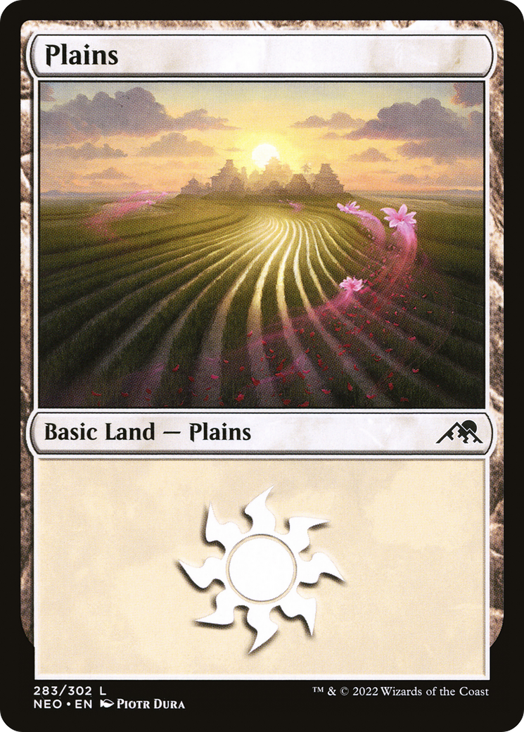 Plains (283) [Kamigawa: Neon Dynasty]-1