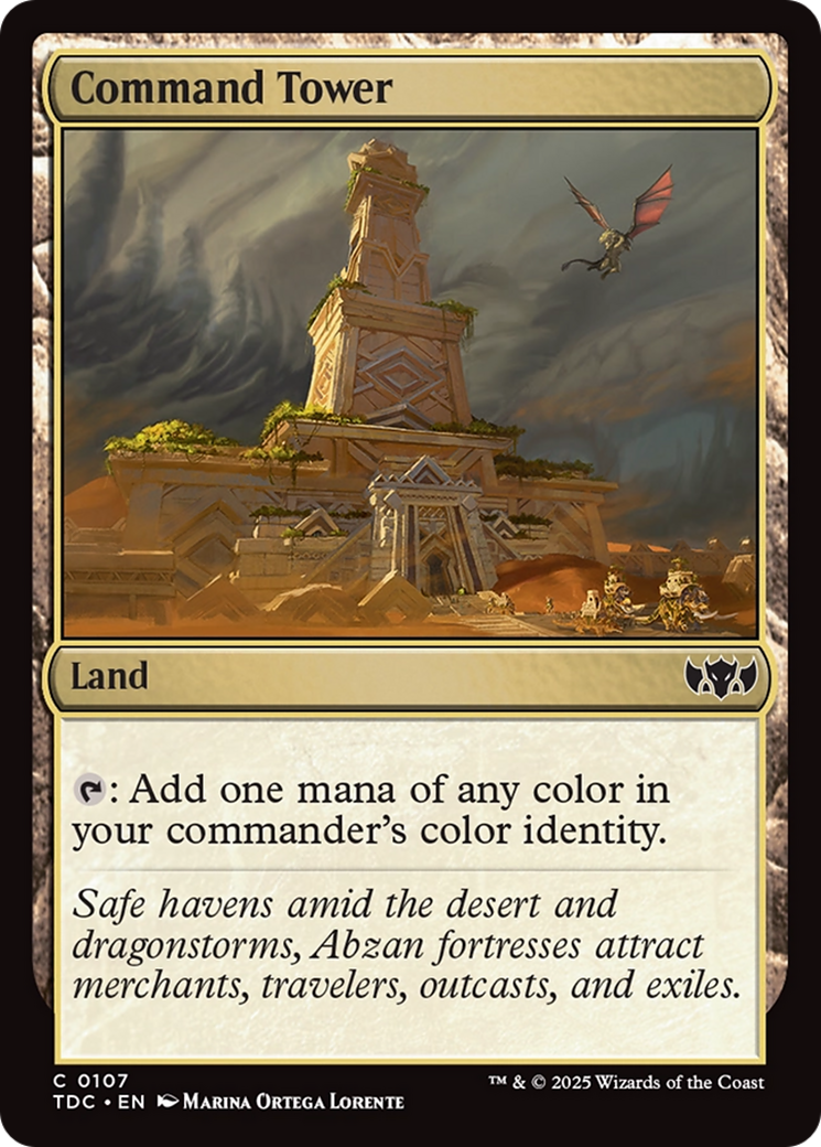 Command Tower [Tarkir: Dragonstorm Commander]-1