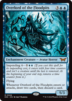 Overlord of the Floodpits [Duskmourn: House of Horror]-1