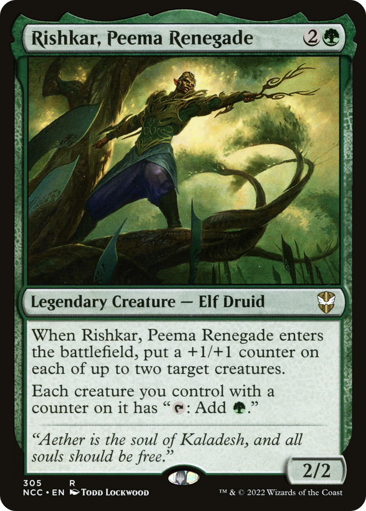 Rishkar, Peema Renegade [Streets of New Capenna Commander]-1