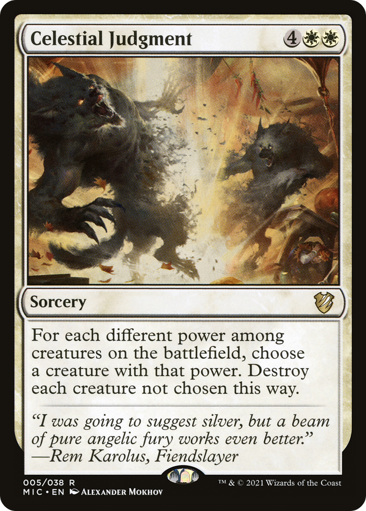 Celestial Judgment [Innistrad: Midnight Hunt Commander]-1