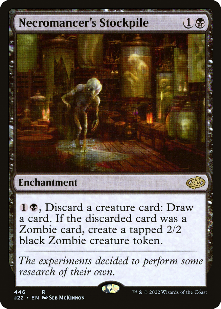 Necromancer's Stockpile [Jumpstart 2022]-1