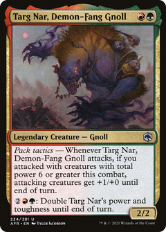Targ Nar, Demon-Fang Gnoll [Dungeons & Dragons: Adventures in the Forgotten Realms]-1