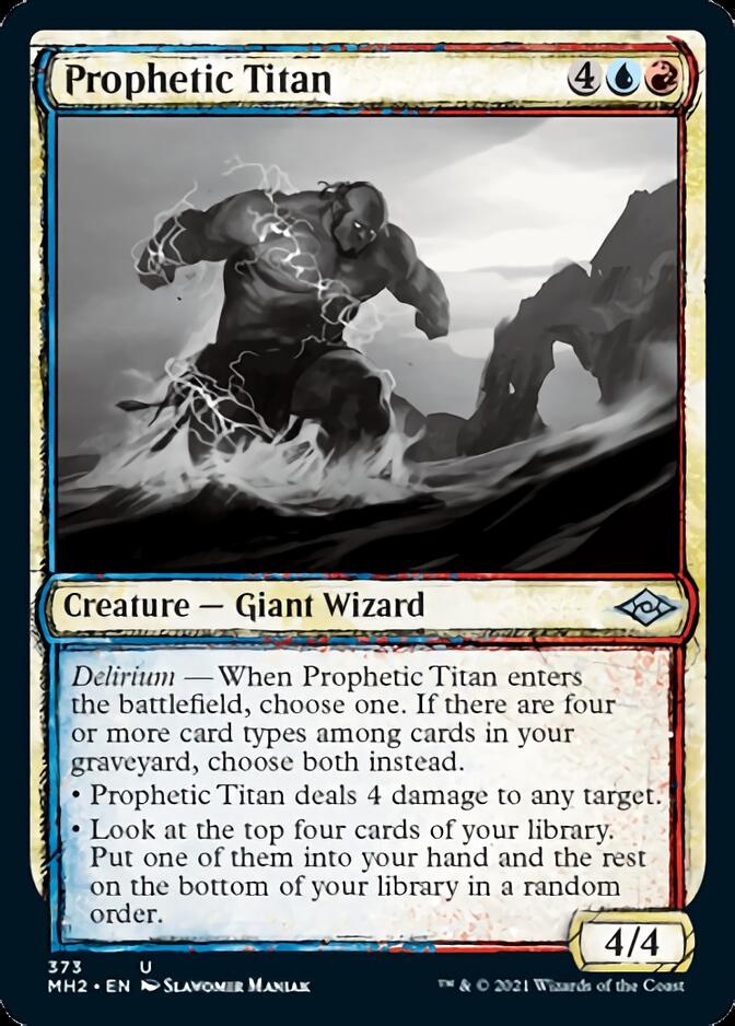 Prophetic Titan (Sketch) [Modern Horizons 2]-1