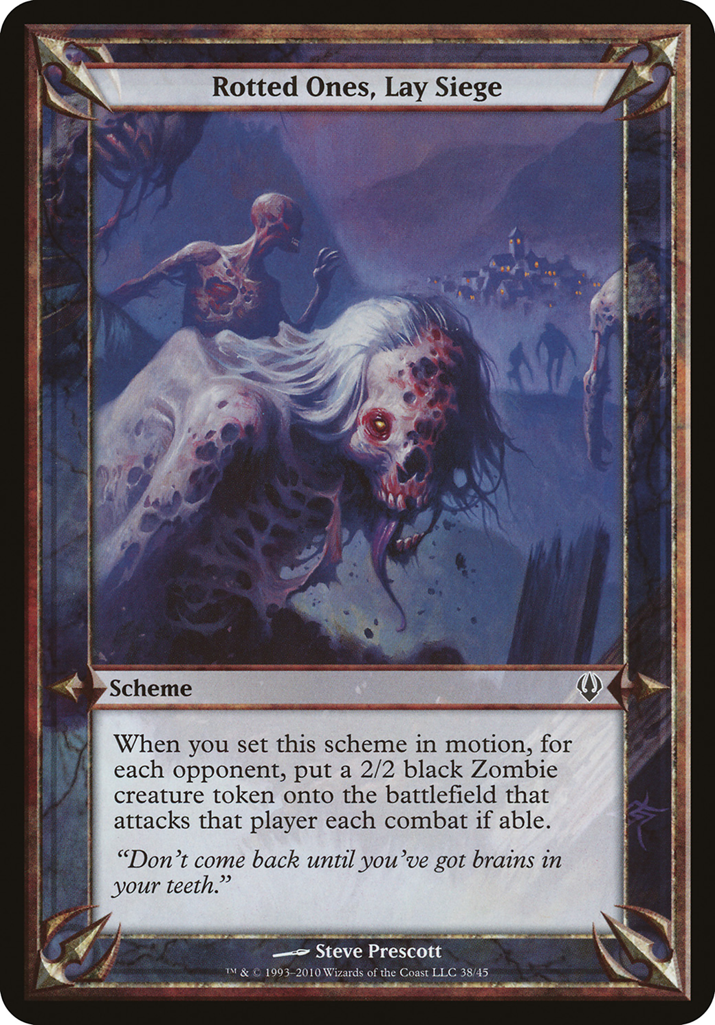 Rotted Ones, Lay Siege (Schemes) [Archenemy Schemes]-1