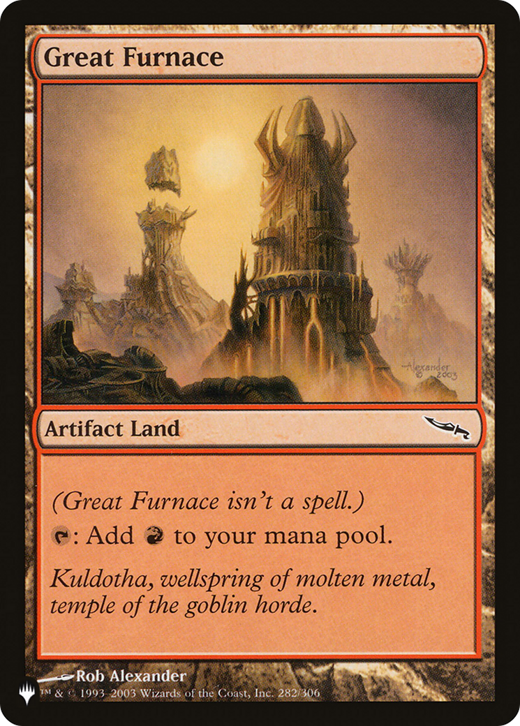 Great Furnace (MRD) [The List]-1