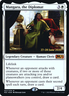 Mangara, the Diplomat [Core Set 2021 Prerelease Promos]-1