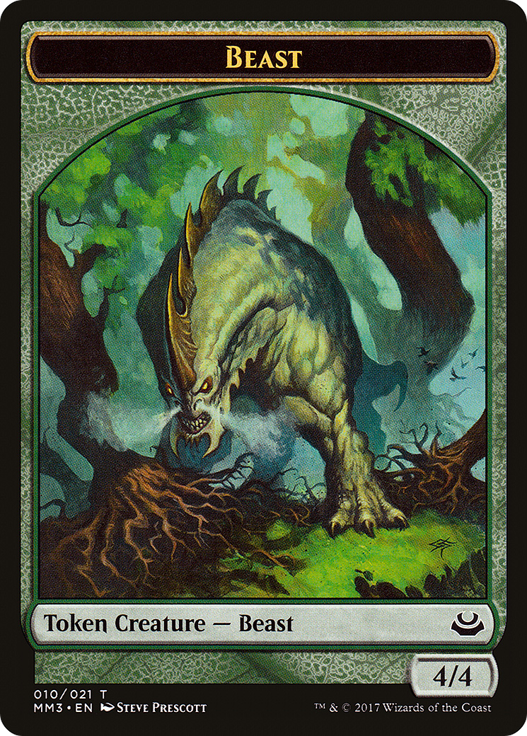 Beast Token (010/021) [Modern Masters 2017 Tokens]-1
