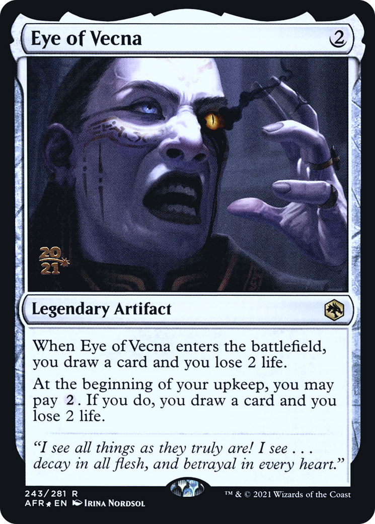Eye of Vecna [Dungeons & Dragons: Adventures in the Forgotten Realms Prerelease Promos]-1