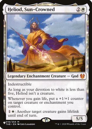 Heliod, Sun-Crowned [The List]-1