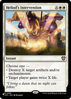 Heliod's Intervention (LIST-0081) - The List Reprints-1