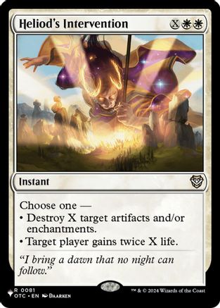 Heliod's Intervention (LIST-0081) - The List Reprints-1