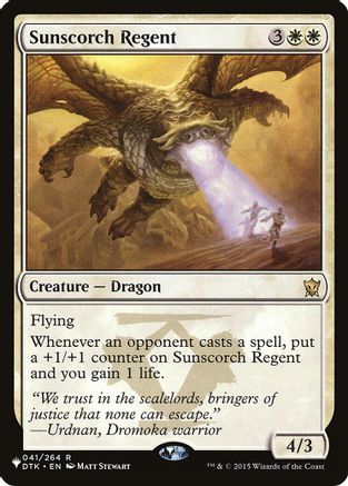 Sunscorch Regent (LIST-041/264) - The List Reprints-1