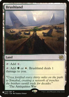 Brushland (BRO) (LIST-259/012) - The List Reprints-1