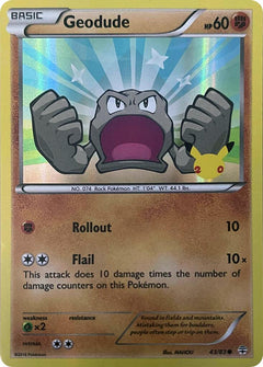 Geodude (043/083) [Celebrations: 25th Anniversary]-1