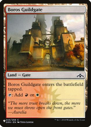 Boros Guildgate (LIST-243/259) - The List Reprints-1