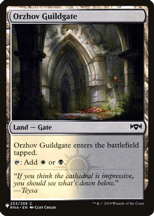 Orzhov Guildgate (253) [The List]-1