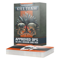 Kill Team: Approved Ops: Tac Ops Mission Cards Eng-1