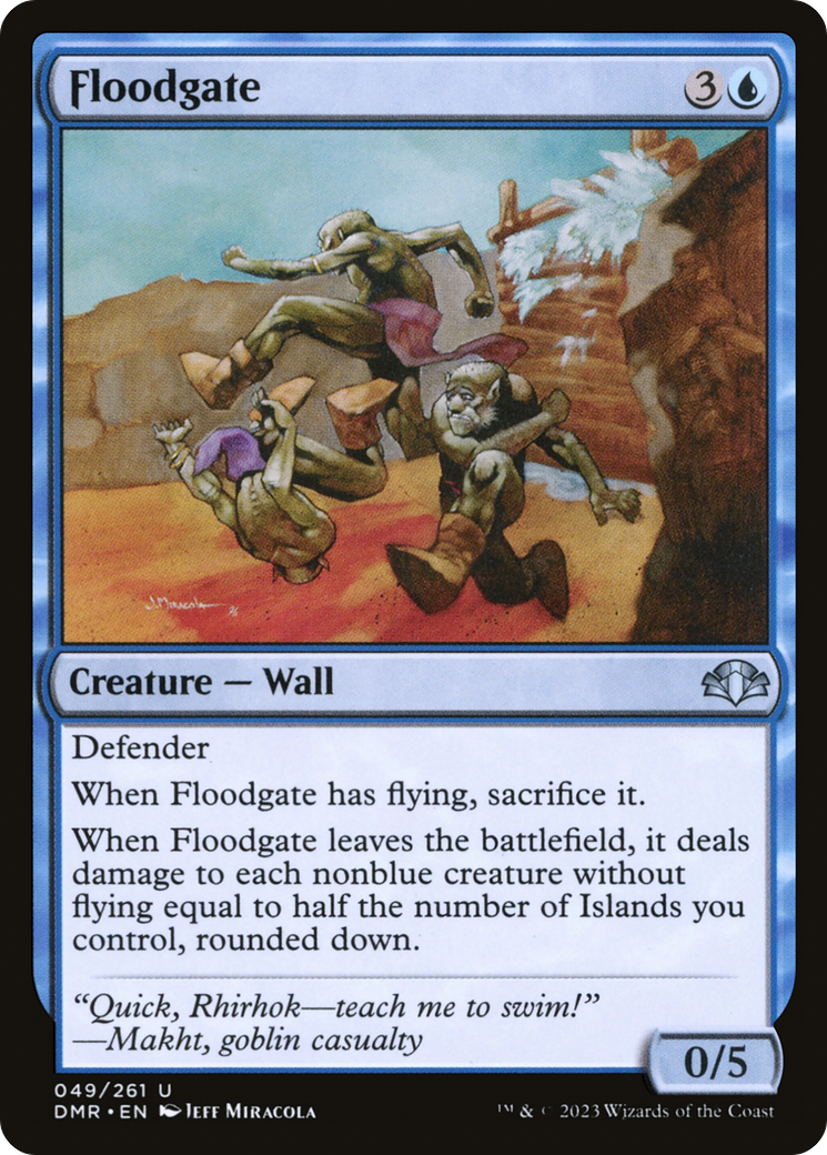 Floodgate [Dominaria Remastered]-1