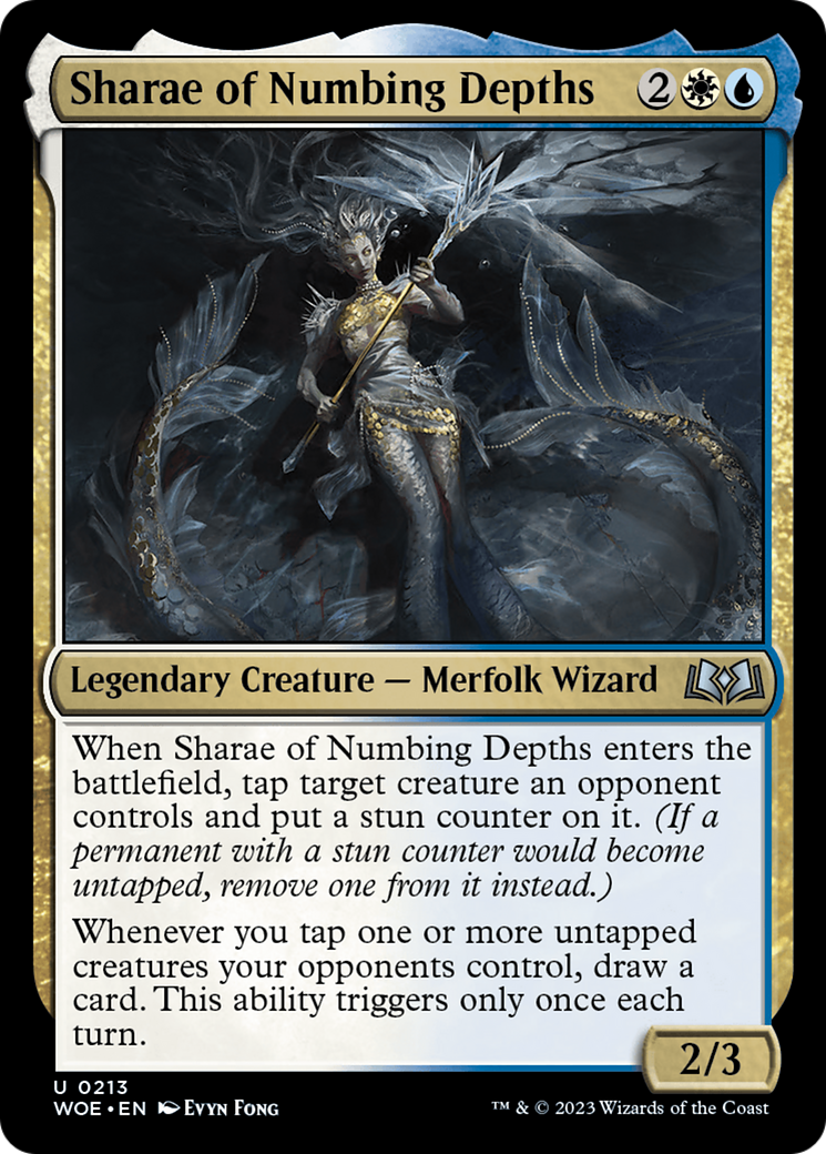 Sharae of Numbing Depths [Wilds of Eldraine]-1