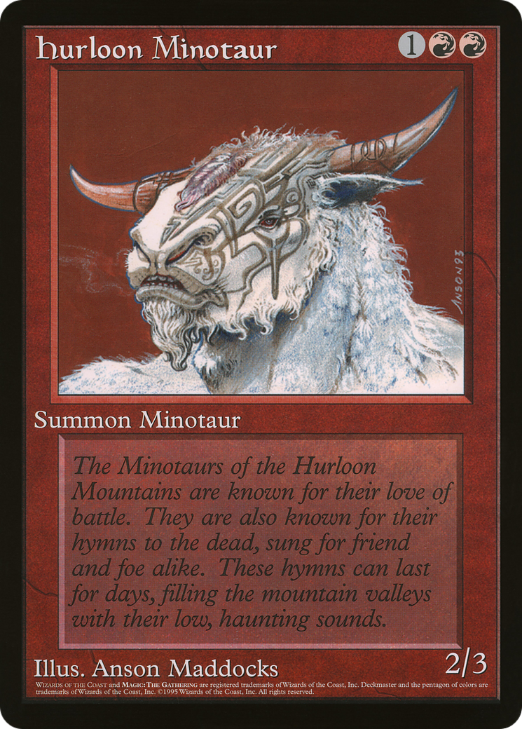 Hurloon Minotaur (O90P-006) - Oversized 90's Promos-1