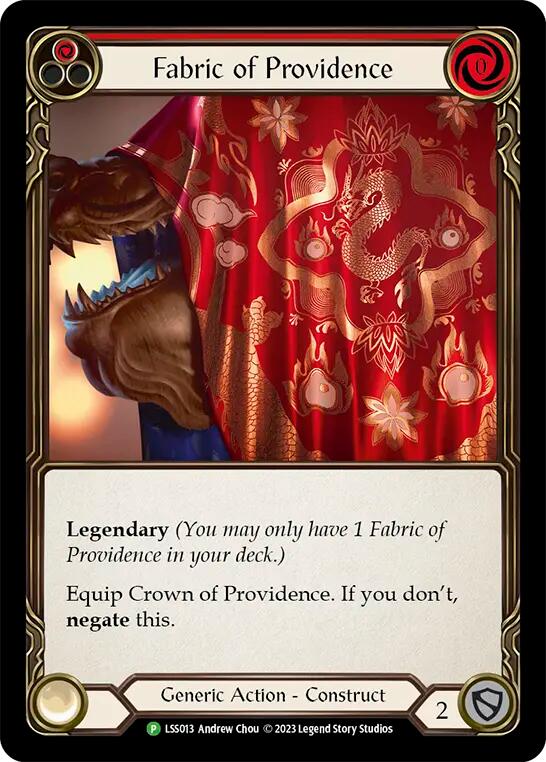 Fabric of Providence // Crown of Providence [LSS013] (Promo)  Cold Foil-1