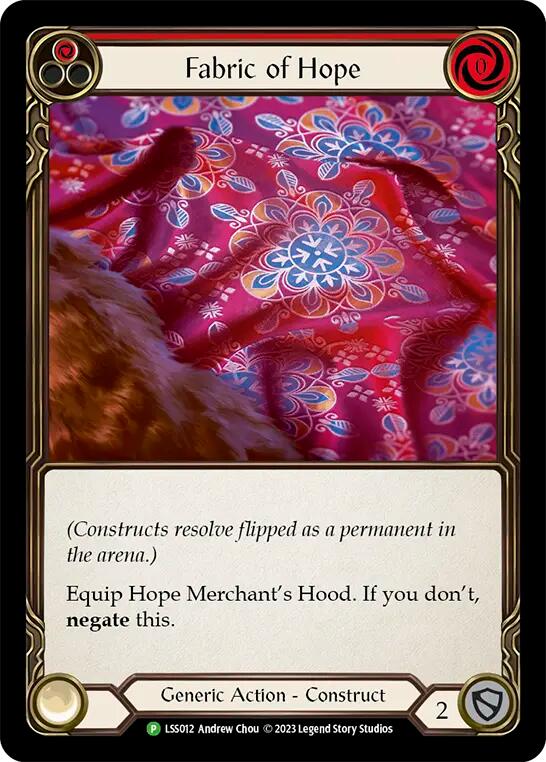 Fabric of Hope // Hope Merchant's Hood [LSS012] (Promo)  Cold Foil-1