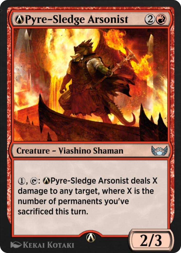 A-Pyre-Sledge Arsonist (SNC-A-118) - Streets of New Capenna-1