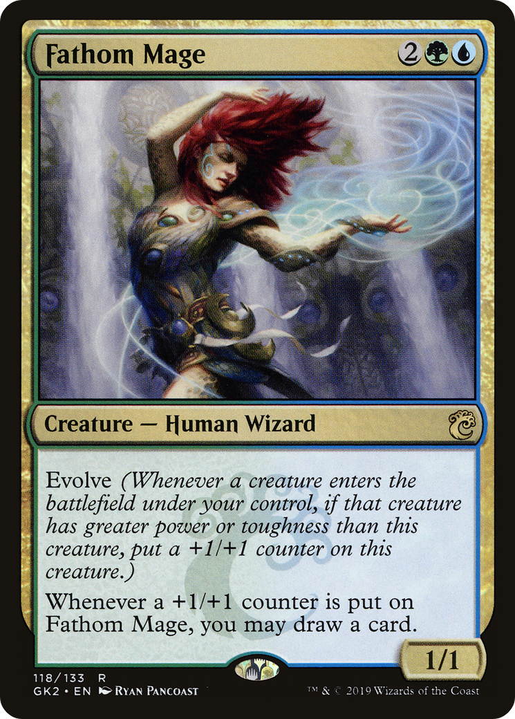 Fathom Mage [Ravnica Allegiance Guild Kit]-1