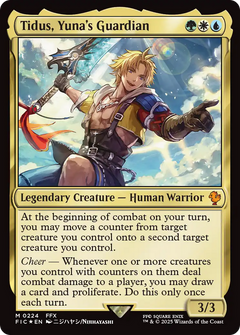 Tidus, Yuna's Guardian (Surge Foil) [FINAL FANTASY Commander]-1