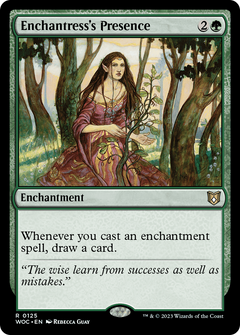 Enchantress's Presence [Wilds of Eldraine Commander]-1