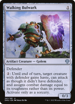 Walking Bulwark (DMU-241) - Dominaria United Foil-1