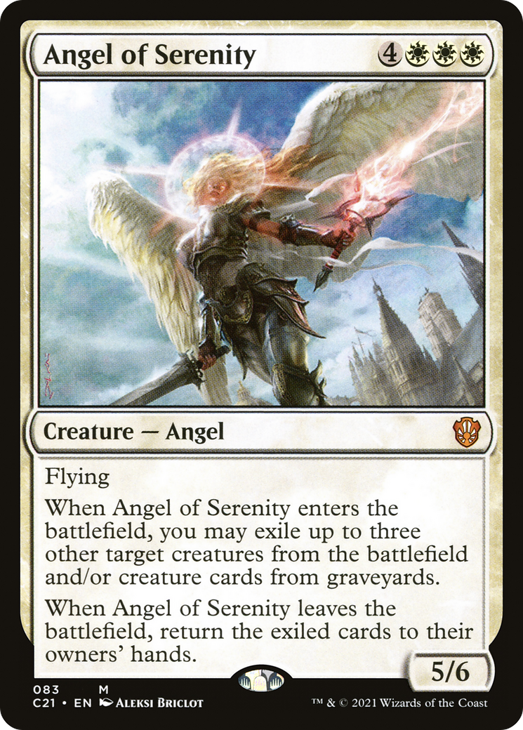 Angel of Serenity [Commander 2021]-1