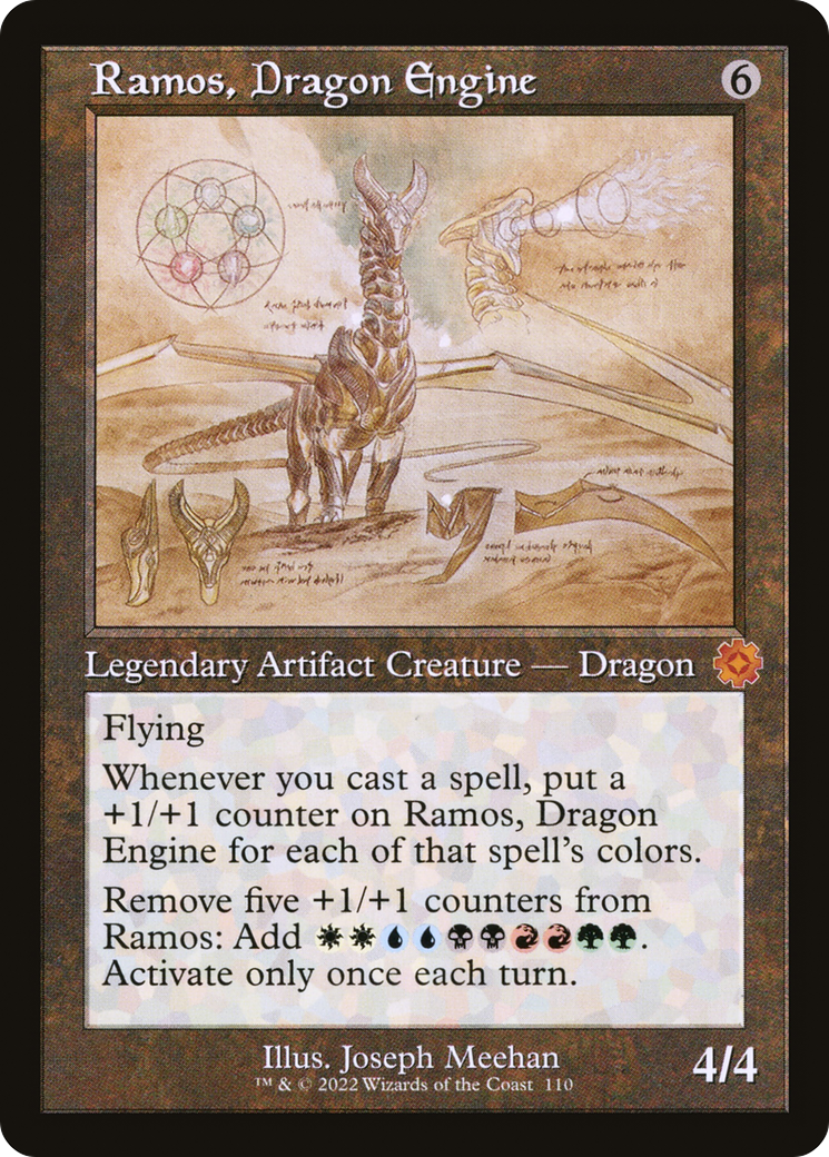 Ramos, Dragon Engine (Retro Schematic) [The Brothers' War Retro Artifacts]-1